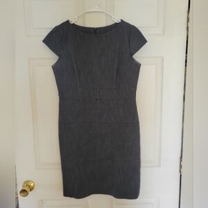 Alex Stretch Denim Cocktial Dress, Size 10